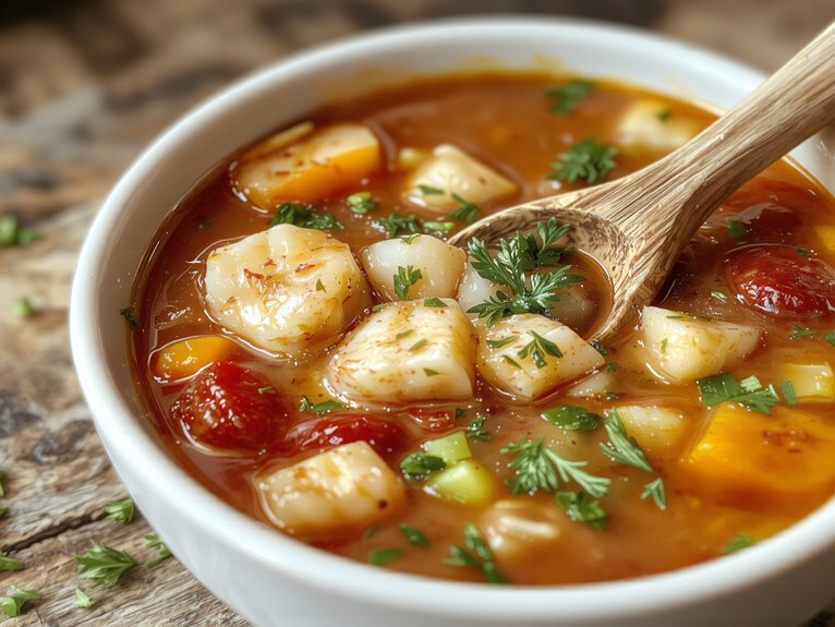 hearty homemade cabbage soup