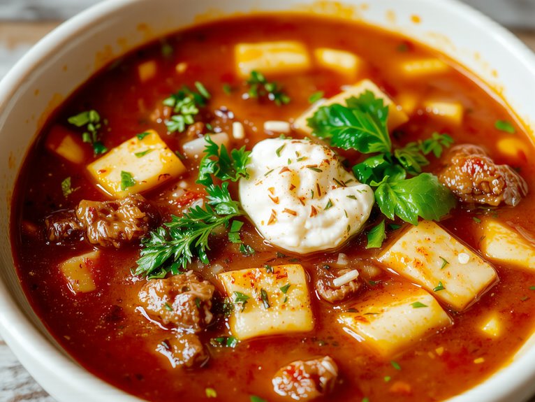 hearty lasagna soup recipe
