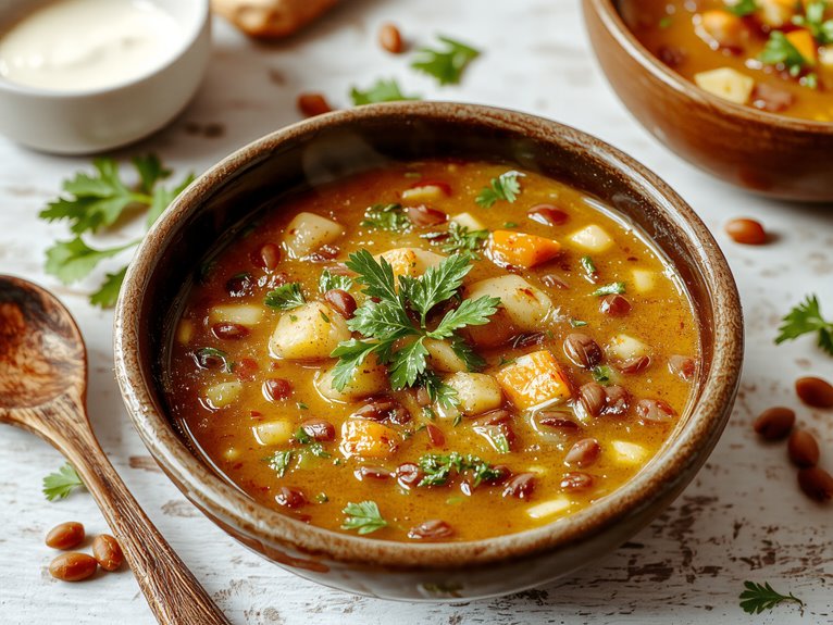 hearty vegetarian comfort food