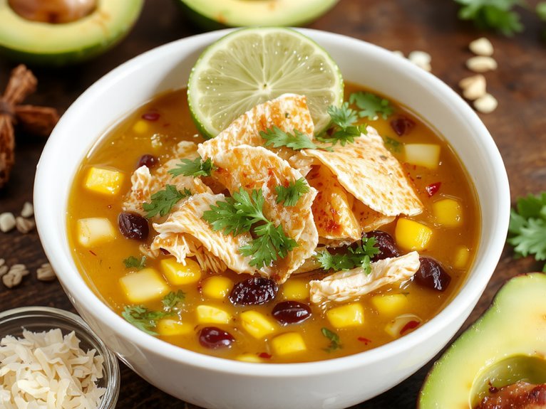 homemade tortilla soup recipe