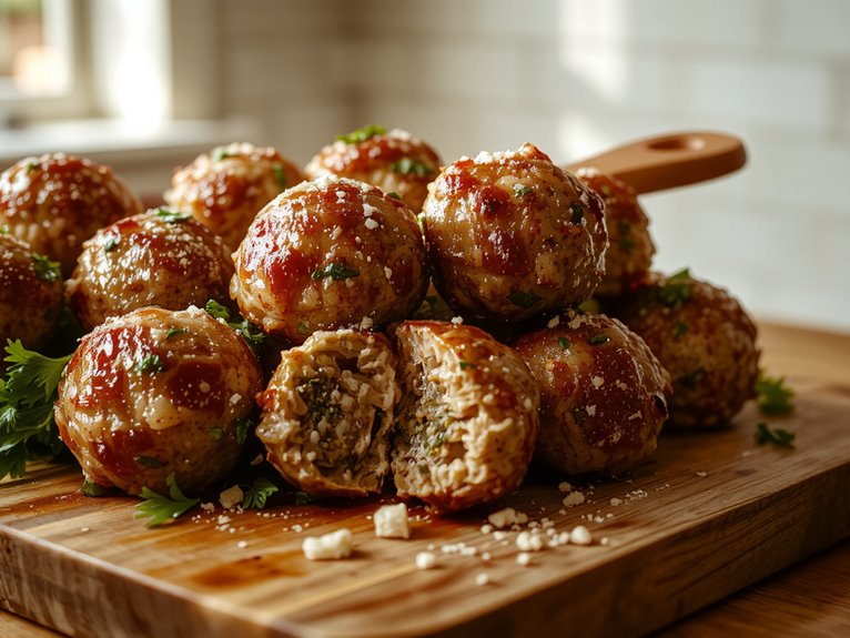 juicy turkey homemade meatballs