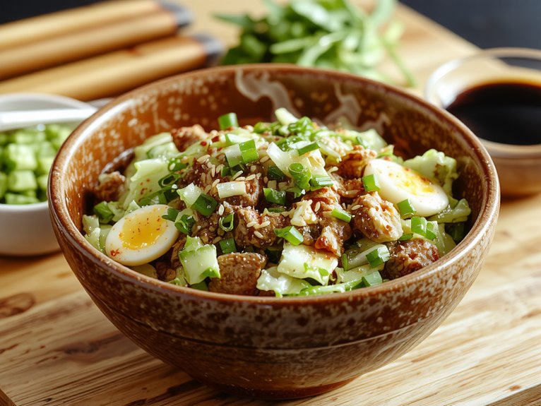 quick low carb egg roll