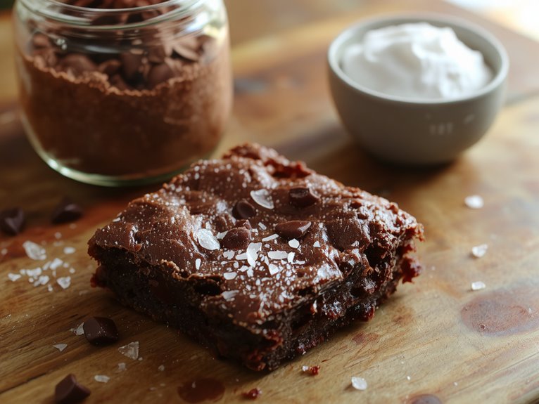 rich chocolate dessert creation