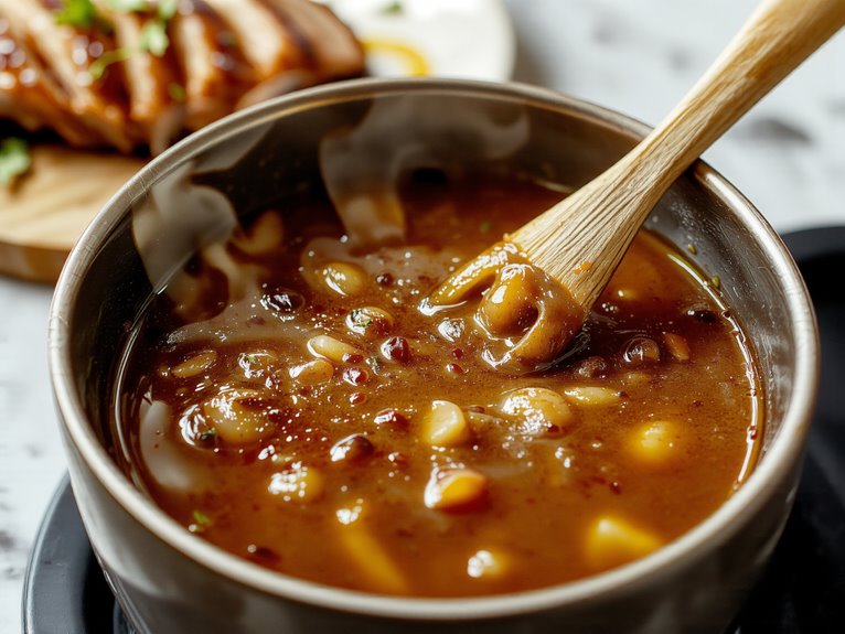 rich savory sauce creation