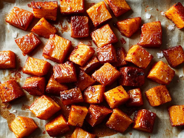 roasted sweet potato side