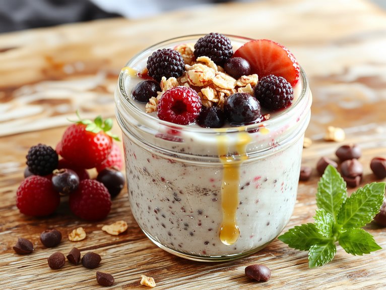 simple nutritious chia pudding