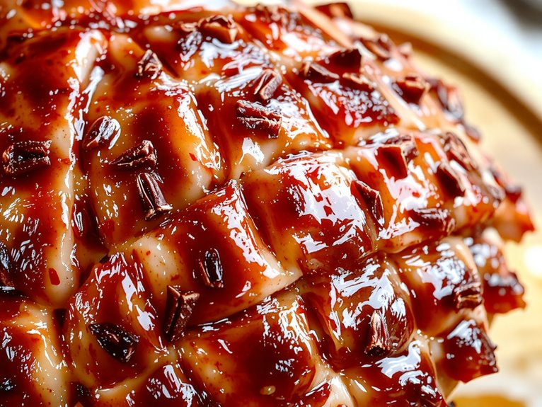 sweet tangy ham glaze