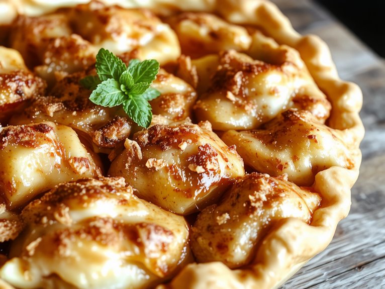 sweet tart streusel pie