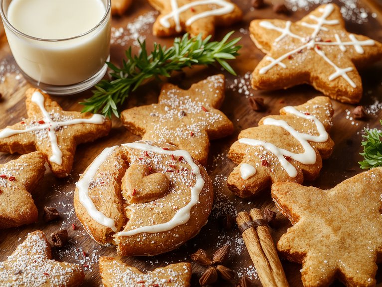 traditional festive classic dessert