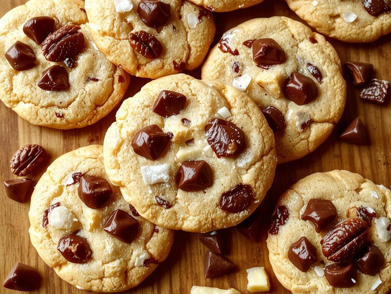 buttery chocolate chip cookies