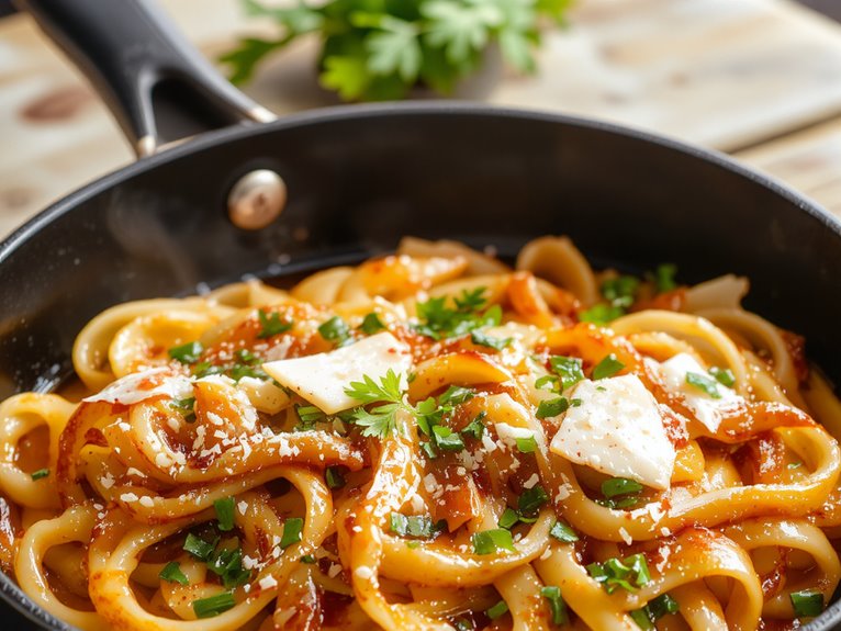 buttery garlic noodle delight