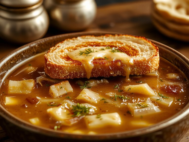 caramelized onion soup recipe