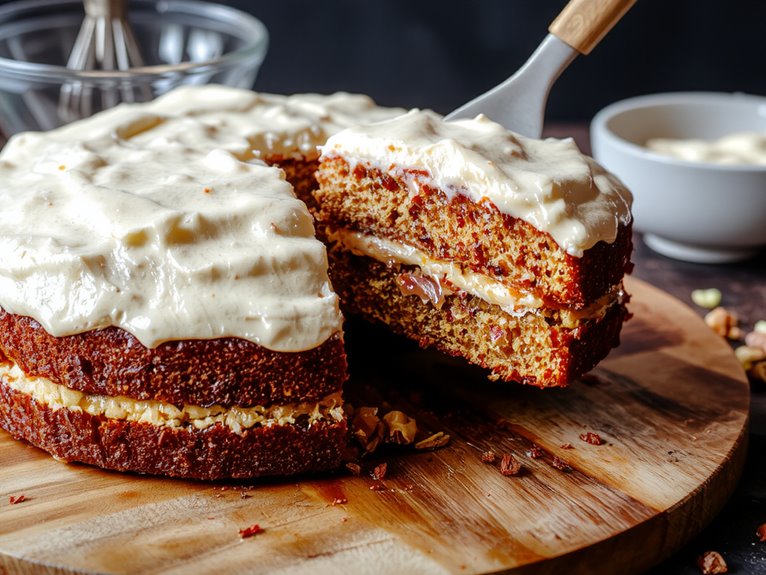 carrot cake recipe details