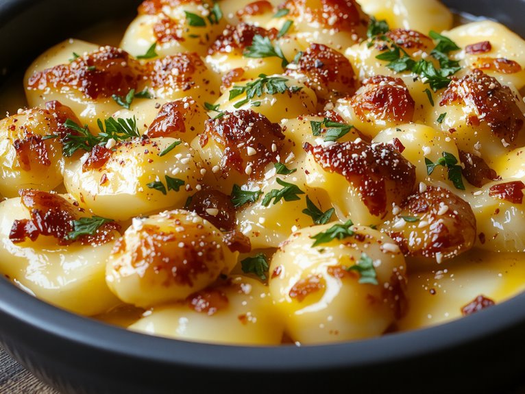 creamy cheesy potato dish