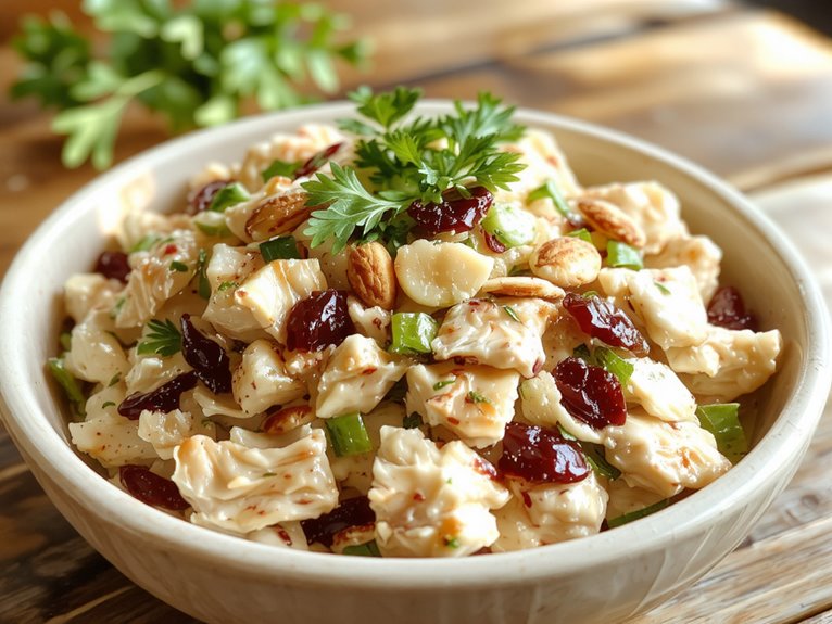 creamy chicken salad delight