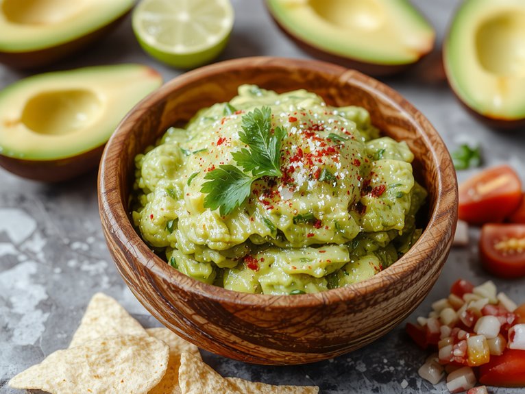 creamy fresh avocado dip