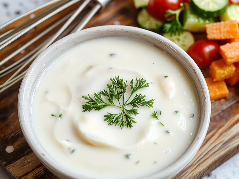 creamy herb dressing recipe