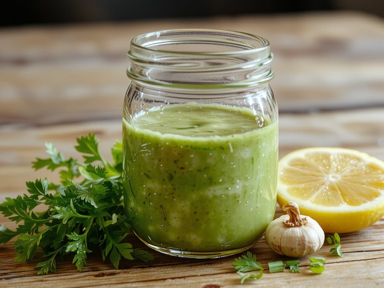 creamy herb dressing recipe