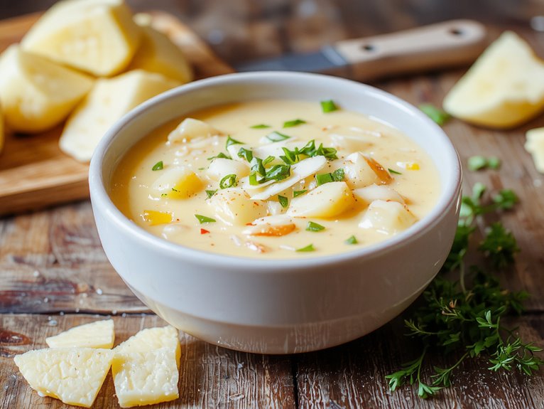 creamy potato soup recipe