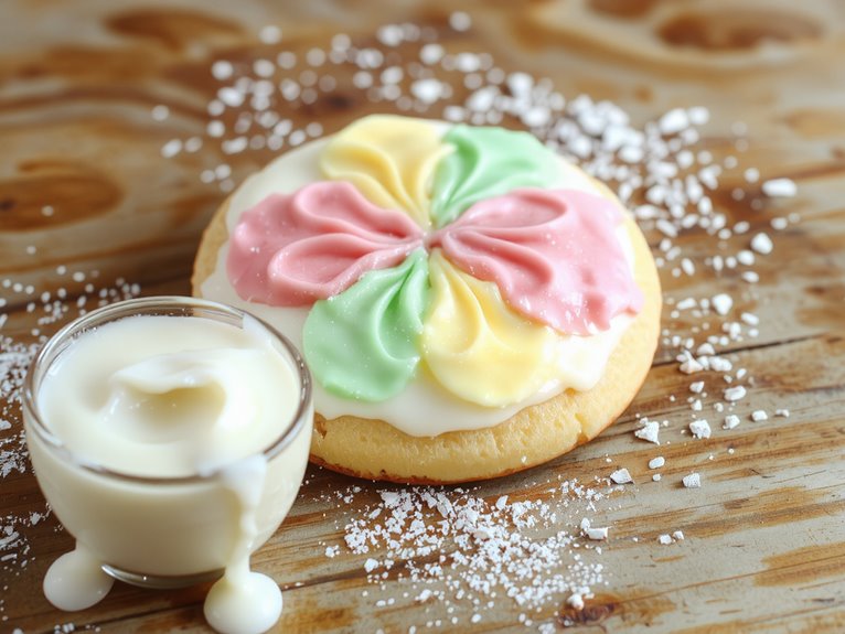 creamy sweet cookie frosting