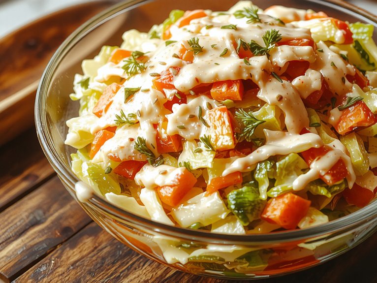 creamy tangy coleslaw recipe