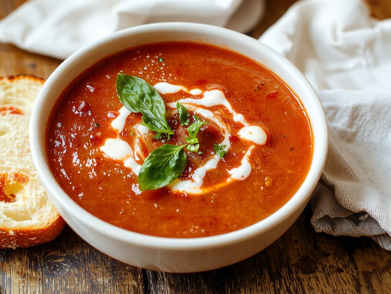 creamy tomato soup recipe