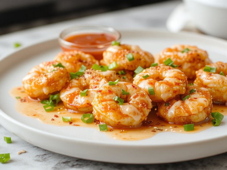crispy creamy spicy shrimp
