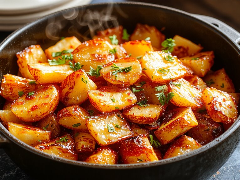 crispy golden breakfast potatoes