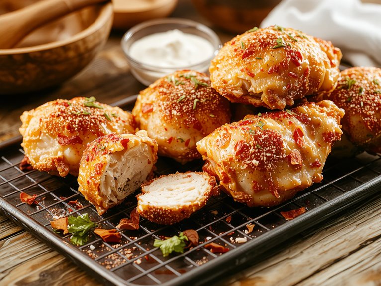 crispy juicy flavorful chicken