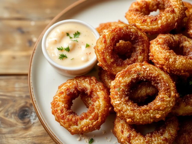 crispy onion ring recipe