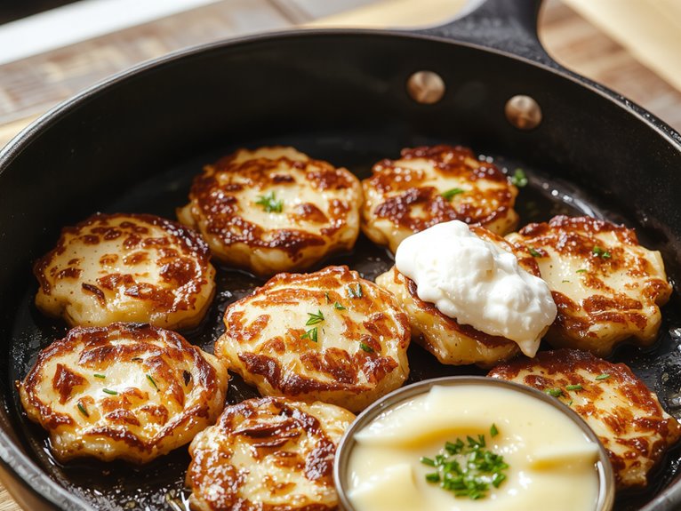 crispy potato pancakes recipe