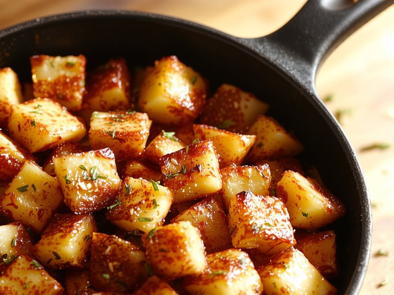 crispy seasoned home fries