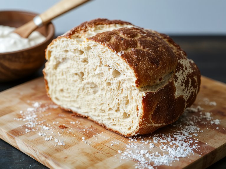 crusty sourdough bread recipe