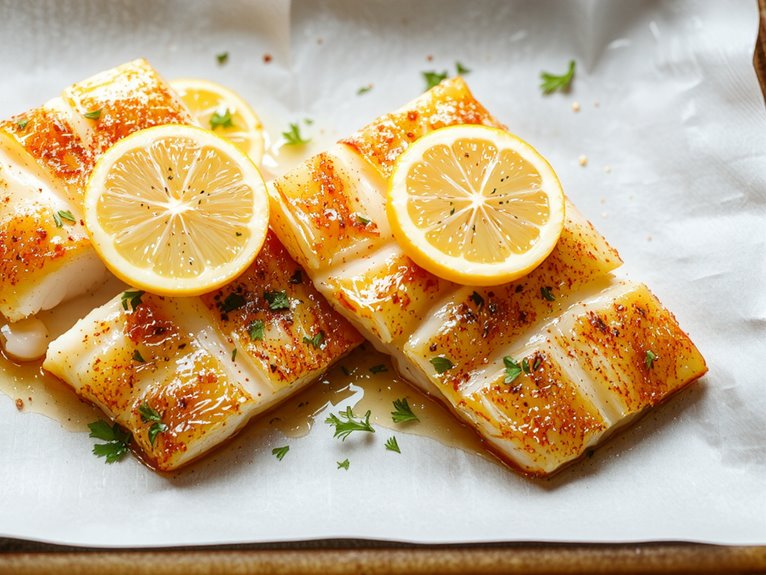 delicious homemade halibut dish