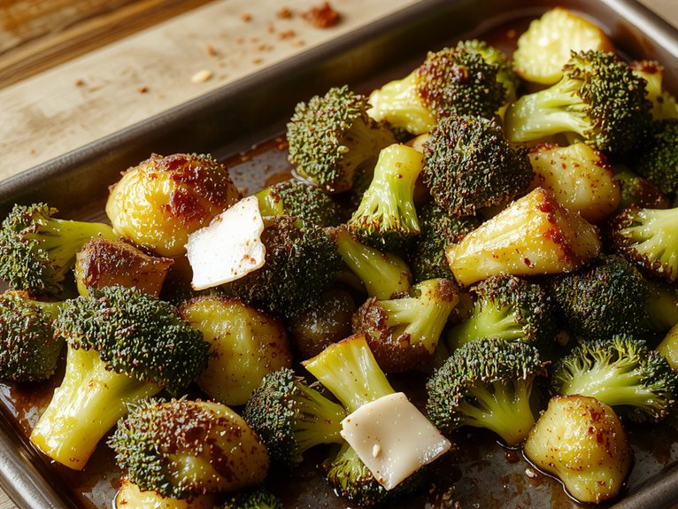 easy healthy baked broccoli