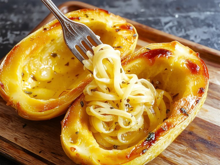 easy healthy squash spaghetti