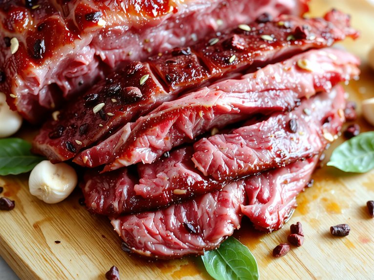 flavorful cured beef brisket