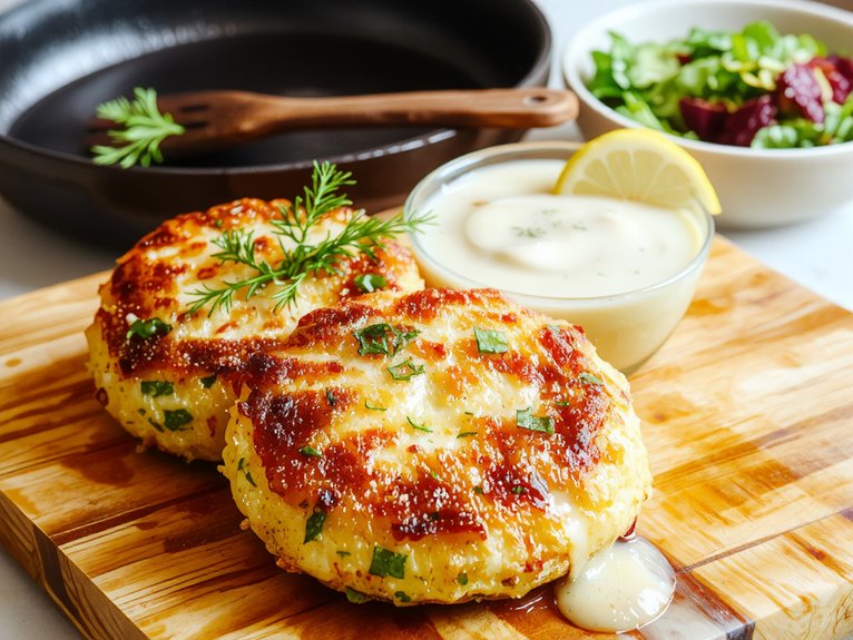 flavorful salmon patty