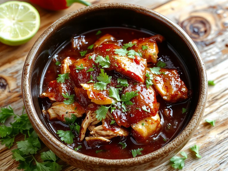 flavorful spicy mexican dish