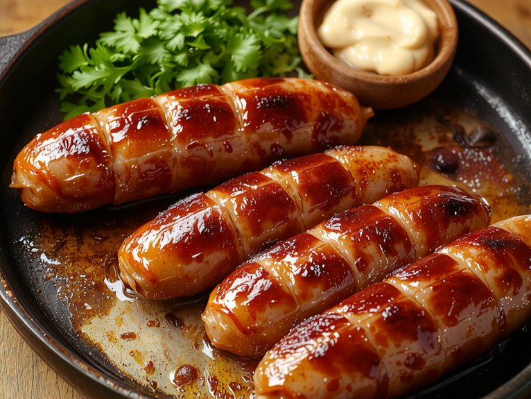 fresh homemade sausage crafting