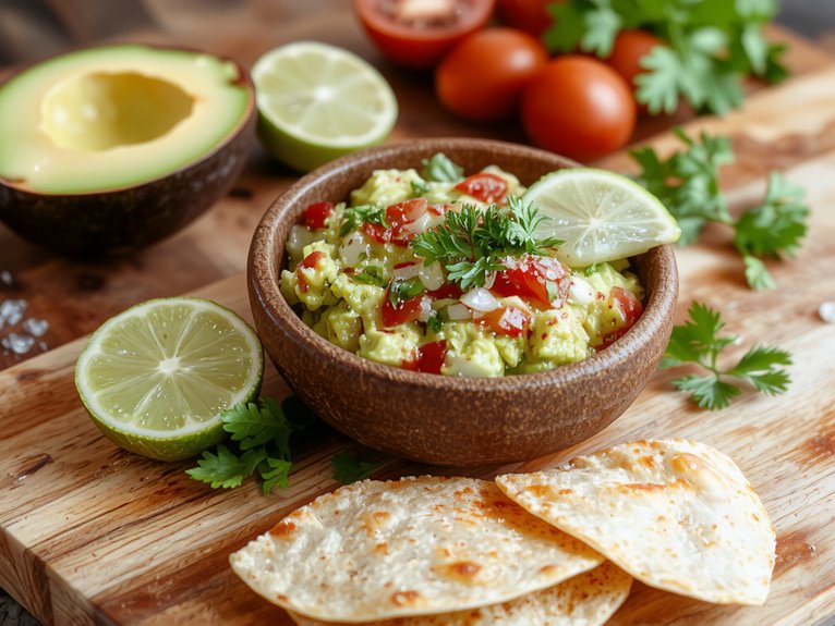 fresh mexican avocado dip