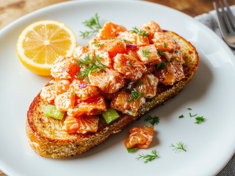 fresh salmon salad recipe