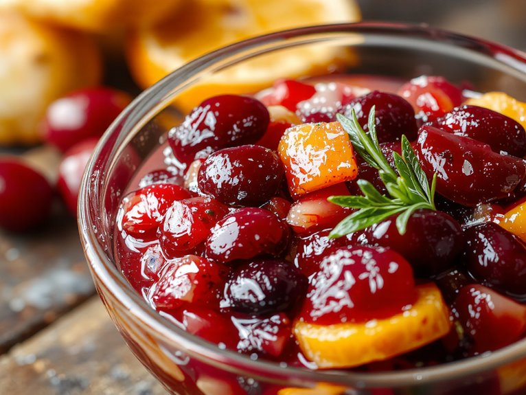 fresh tangy cranberry relish
