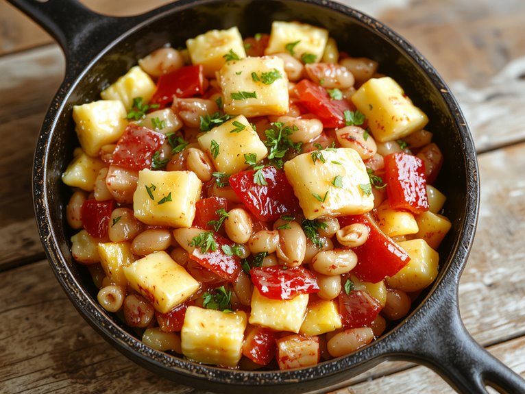 fresh vegetable medley dish