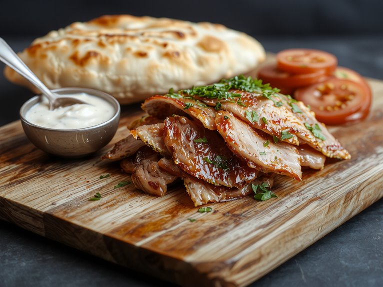 greek seasoned lamb gyro