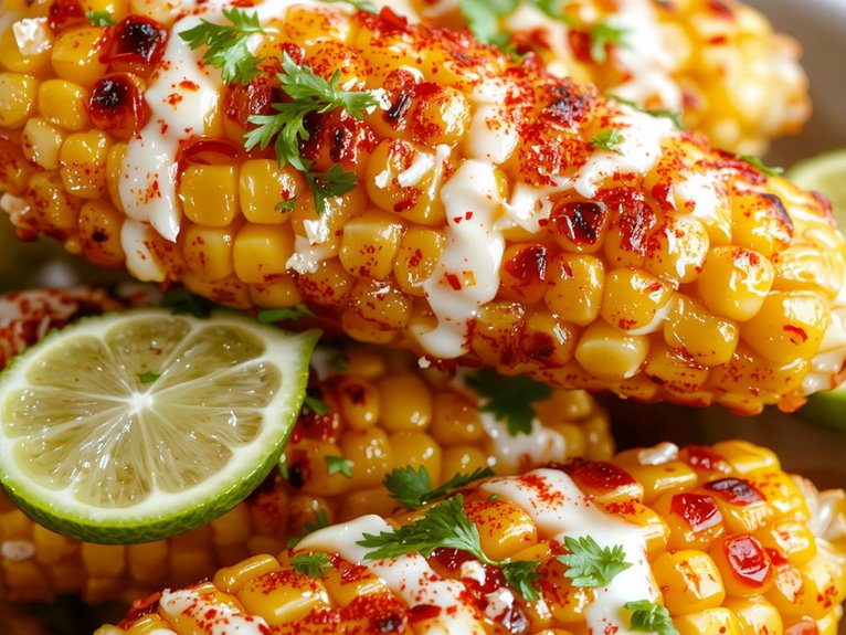 grilled mexican street corn
