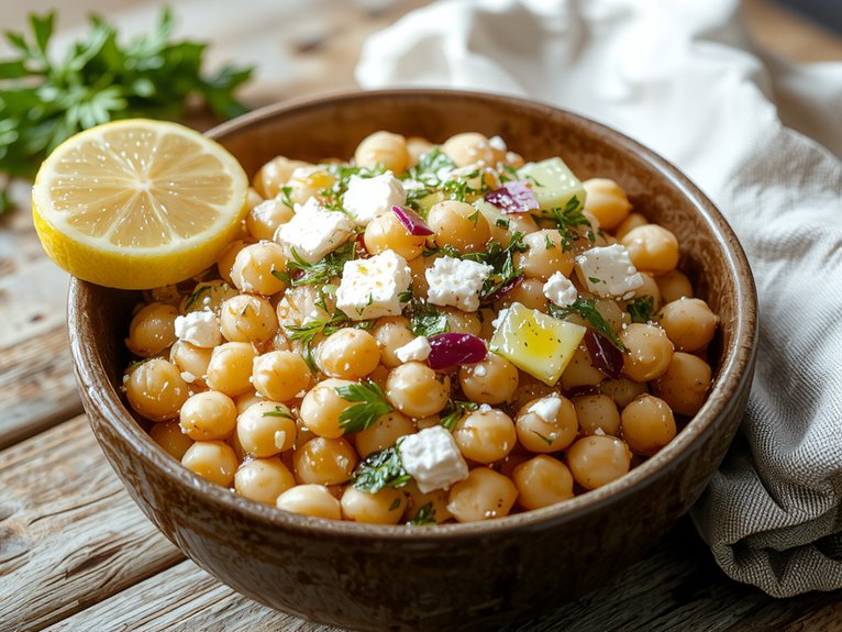 healthy protein packed vegetarian dish