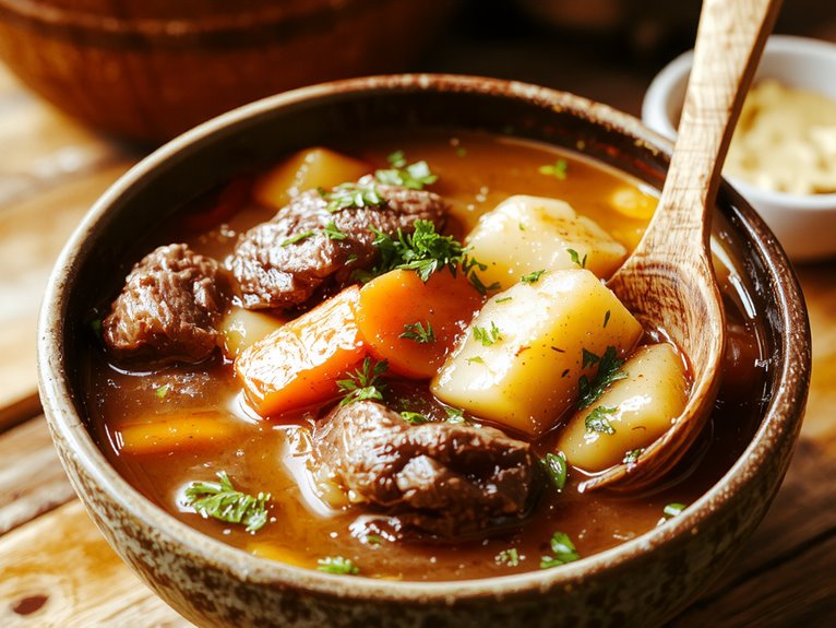 hearty beef vegetable soup
