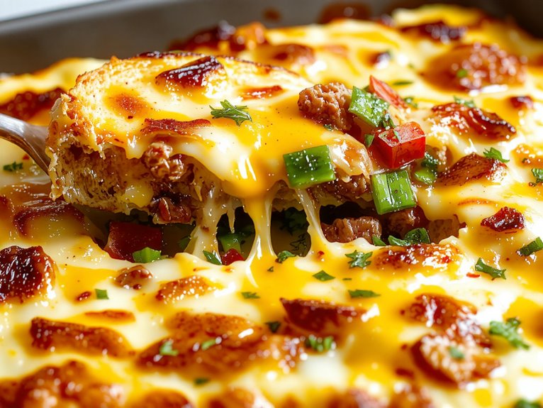 hearty breakfast casserole recipe