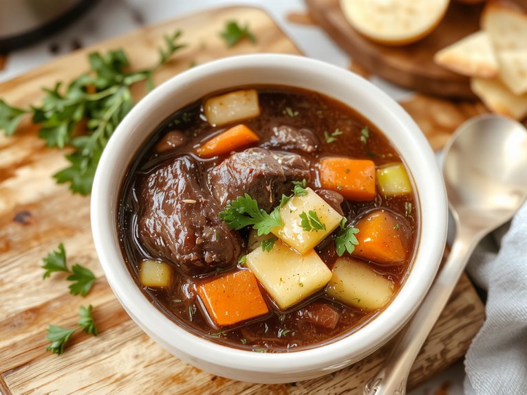 hearty homemade beef stew